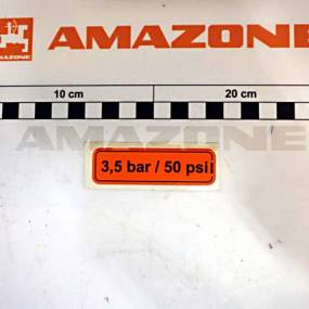 Folie 3,5 Bar / 50 Psi (Me980) Amazone