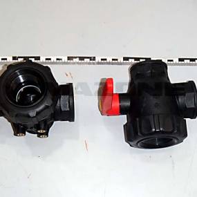 3-Wegekugelhahn 1 1/2 Zoll 3-Loch (Zf1322) Amazone