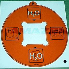 Folie Varioschaltung Druckseit (Me584) Amazone