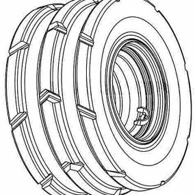 Rad 400/50  15,5 Li139 A8 D2-3 (Le335-15) Amazone