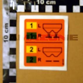 Folie Anschluss Schieber Za (Me1032) Amazone