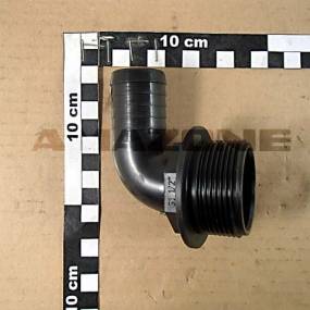 Schlauchanschluss 90 Grad D=30 Mm Ag=1 1/2 Zoll (Ge222) Amazone