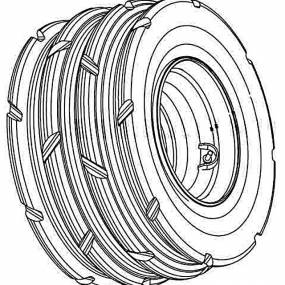 Fahrwerksreifen 400/50 15,5 Li (Le247-15) Amazone