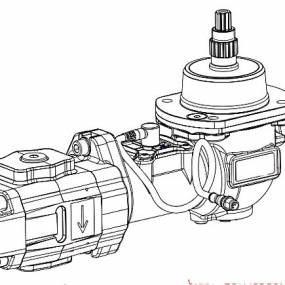 Getriebe Hydro Cfc Li. Geschal (107617) Amazone