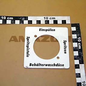 Schild Druckhahn 1 1/4 (124001246) Amazone