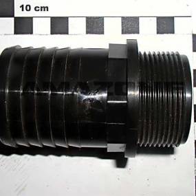 Schlauchanschluss Gerade D=50 Mm Ag=1 1/2 Zoll (Ge184) Amazone