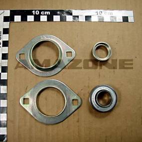 Spannlager M. Gehaeuse 2-Loch 204 Ina (Ce049) Amazone