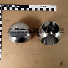 Kugel D=77 2-Loch 2Zoll (925017) Amazone