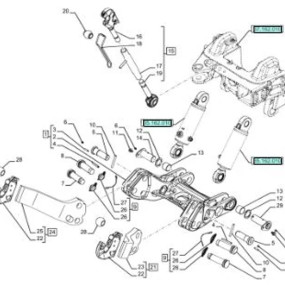 Dia Kit, Tractor (718032370) Case