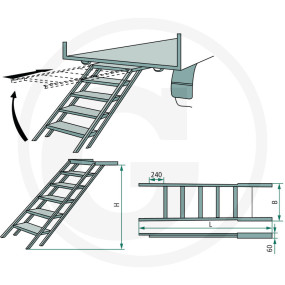 Treppe 5 Stufen (22099548) Granit