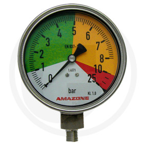 Manometer Ng100 0-8/25Bar (245Gd086) Granit