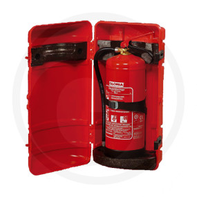 Feuerloescherkasten Rot Fuer 6 (28800147) Granit