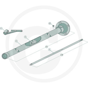 Konuswelle (Steckbar) E-Mixer (48072452) Granit