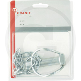 Klappstecker mit Kette (4991247) Granit