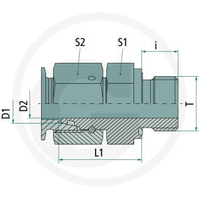 Egvd 08 Sr 1/4 Wd V2A (60900888) Granit