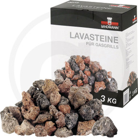 Lavasteine 3 Kg Ersatzpackung (76500061)  Granit