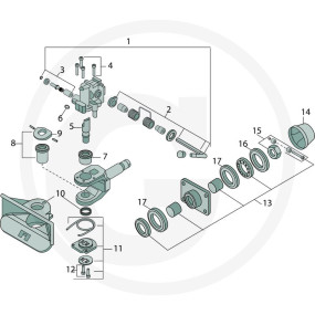 Lagerung 400A46/A51 (78725477) Granit