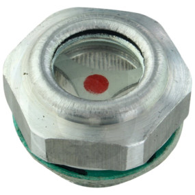 Schauglas Aluminium 3/8