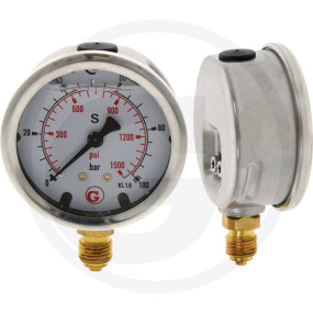 Manometer Ua. 100 Bar  63Mm - (85050009) Granit