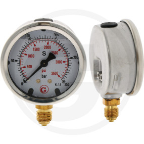 Manometer Ua. 250 Bar  63Mm - (85050011) Granit