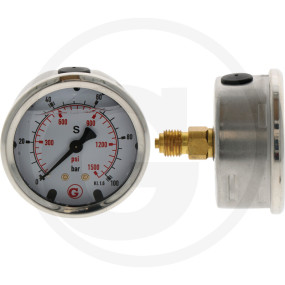 Manometer Ha. 100 Bar  63Mm - (85050016) Granit