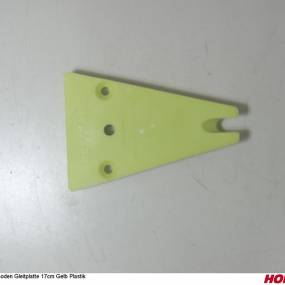 Boden Gleitplatte 17Cm Gelb Plastik (00310496)  Horsch