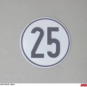 Schild 25Km/H (Aluminium) (00380869) Horsch