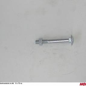 Flachrundschr.m.4Kt.  8 X 70 8 (00370604) Horsch