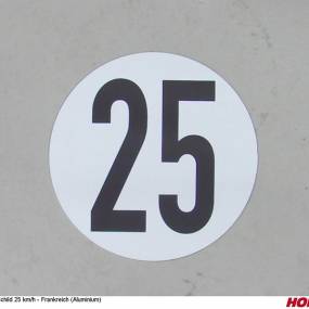 Schild 25 Km/H - Frankreich (A (00380979) Horsch