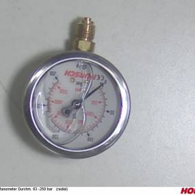 Manometer Durchm. 63 -250 Bar (00110135) Horsch