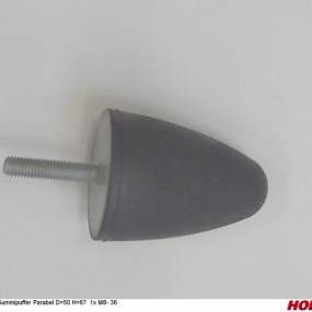 Gummipuffer Parabel D=50 H=67 (00200260) Horsch