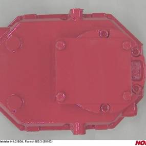 Getriebe I=1:2 Bg4, Flansch Bg.3 (80103) (00280470) Horsch