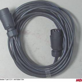 Stecker 7 Pol 12 V - mit Kabel (00340986) Horsch