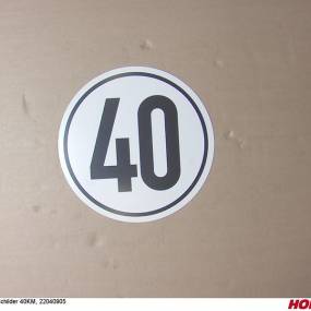 40 Km/H Schild (04101349) Horsch