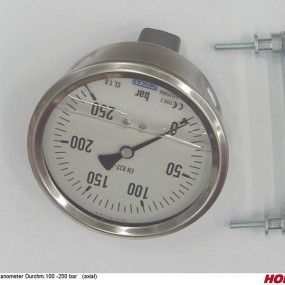 Manometer Durchm.100 -250 Bar (00111111)  Horsch