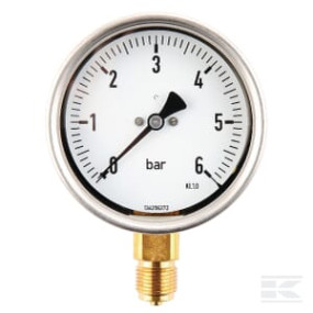 Manometer D100 0-6Bar ˘