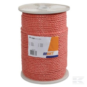 Seil Pp Orange 6Mm, 220 M (506220Gp) Kramp