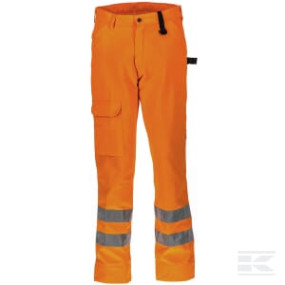 Arbeitshosen, 2Xl, Orange, Hyd (044458Fo52)  Kramp