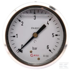 Manometer Ï63 0-6Bar +