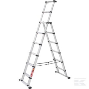 +Telescopic Combi Ladder 2,3M (115476Gst) Kramp