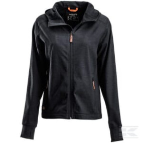 +Ladies Hood Fleece Cardigan C (Kw5011301811056)  Kramp