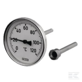 Thermometer D100 0-120Sc (1000120A4502B) Kramp