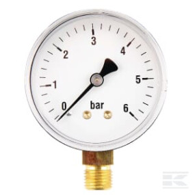 Manometer D63 0-6Bar +