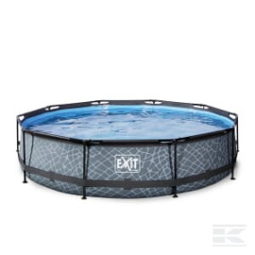 Aufstell-Pool ?360X76Cm (12V) (30121200Ex)  Kramp