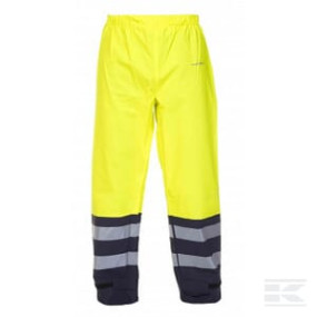 Warnschutz-Regenhose Vale, Pu- (014580Fym) Kramp