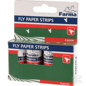 Fliegenpapierstreifen Set-4Stk (902007Fa) Kramp