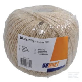 Sisalband 2,5 Mm X 60 M (200001Gp) Kramp