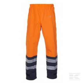 Warnschutz-Regenhose Vale, Pu- (014580Foxl) Kramp