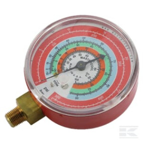 Manometer - Hochdruck Rot M10X (Kl090265) Kramp
