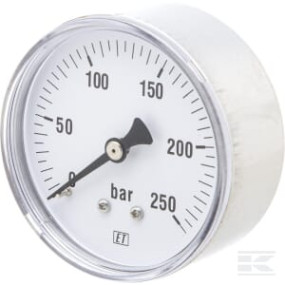 Manometer D63 0-250Bar +